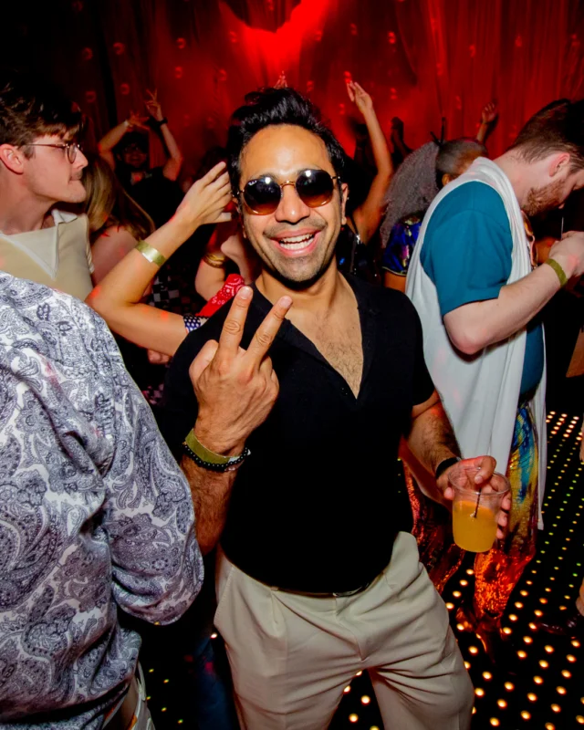 Atlanta Disco Society XVIII. Saturday September 12, 2026 at The Garden Club. Kimber was the DJ. Y'all, that dance floor. The disco skaters. The disco vibes we immaculate. Atlanta is a disco city. Photo: @hellacurious