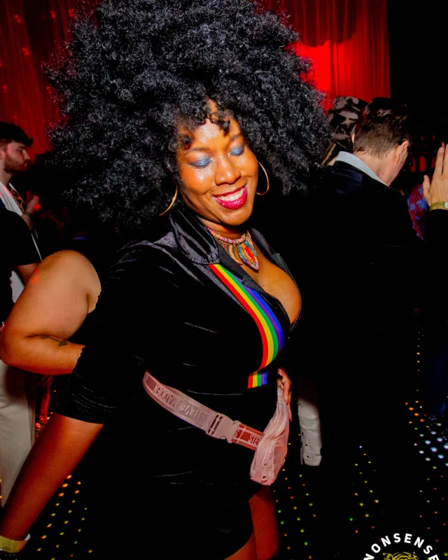 Atlanta Disco Society XVIII. Saturday September 12, 2026 at The Garden Club. Kimber was the DJ. Y'all, that dance floor. The disco skaters. The disco vibes we immaculate. Atlanta is a disco city. Photo: @hellacurious
