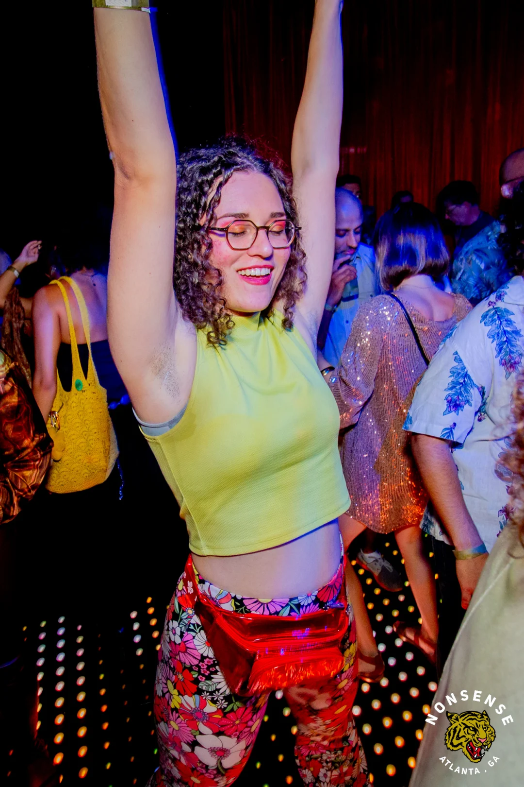Atlanta Disco Society XVIII. Saturday September 12, 2026 at The Garden Club. Kimber was the DJ. Y'all, that dance floor. The disco skaters. The disco vibes we immaculate. Atlanta is a disco city. Photo: @hellacurious