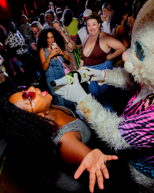 Atlanta Disco Society XVIII. Saturday September 12, 2026 at The Garden Club. Kimber was the DJ. Y'all, that dance floor. The disco skaters. The disco vibes we immaculate. Atlanta is a disco city. Photo: @hellacurious