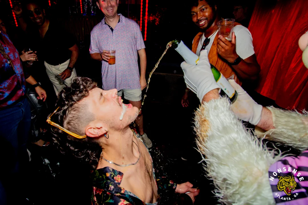 Atlanta Disco Society XVIII. Saturday September 12, 2026 at The Garden Club. Kimber was the DJ. Y'all, that dance floor. The disco skaters. The disco vibes we immaculate. Atlanta is a disco city. Photo: @hellacurious
