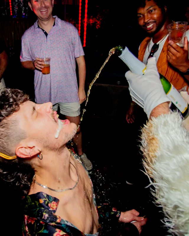 Atlanta Disco Society XVIII. Saturday September 12, 2026 at The Garden Club. Kimber was the DJ. Y'all, that dance floor. The disco skaters. The disco vibes we immaculate. Atlanta is a disco city. Photo: @hellacurious