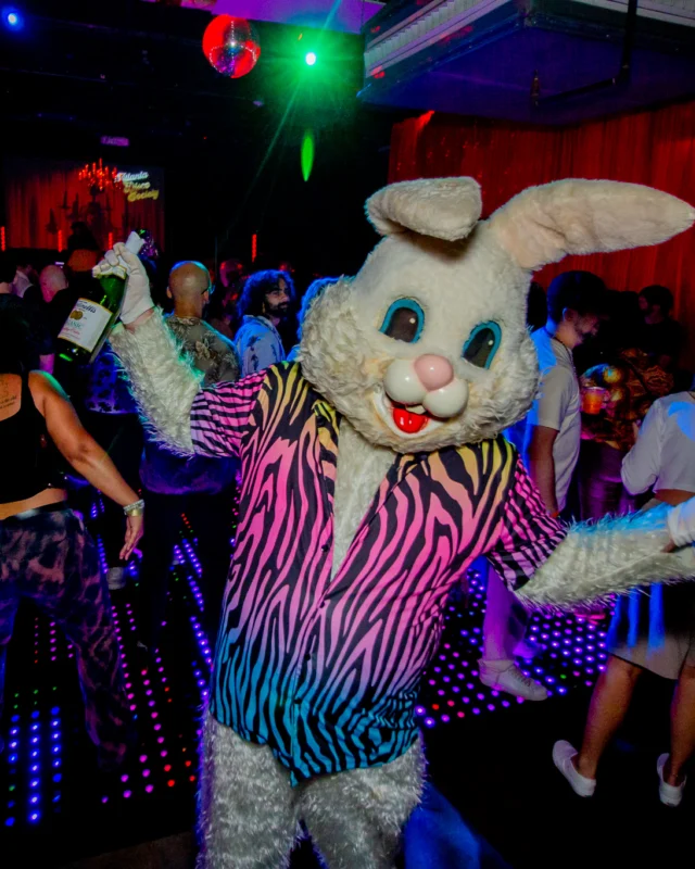 Atlanta Disco Society XVIII. Saturday September 12, 2026 at The Garden Club. Kimber was the DJ. Y'all, that dance floor. The disco skaters. The disco vibes we immaculate. Atlanta is a disco city. Photo: @hellacurious