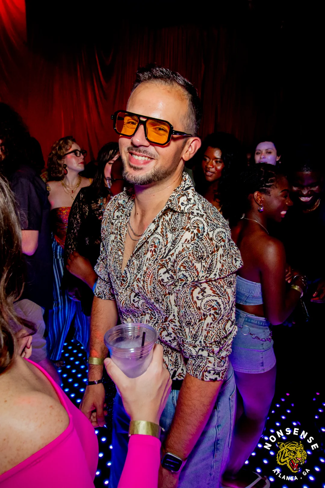 Atlanta Disco Society XVIII. Saturday September 12, 2026 at The Garden Club. Kimber was the DJ. Y'all, that dance floor. The disco skaters. The disco vibes we immaculate. Atlanta is a disco city. Photo: @hellacurious