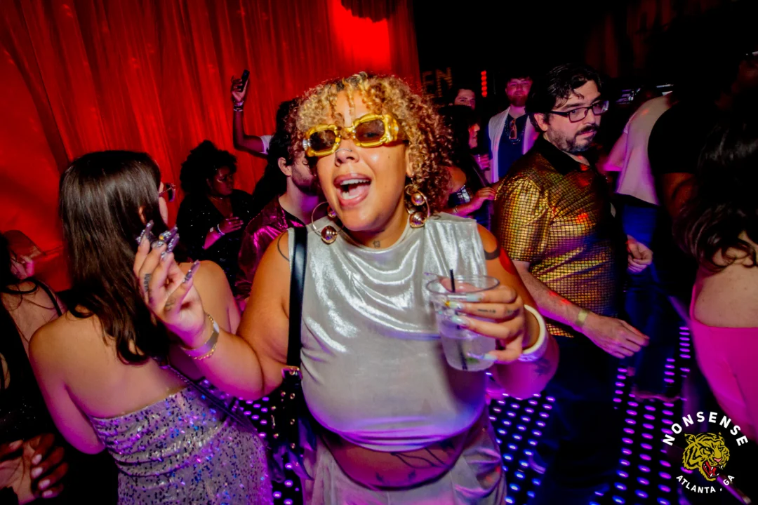 Atlanta Disco Society XVIII. Saturday September 12, 2026 at The Garden Club. Kimber was the DJ. Y'all, that dance floor. The disco skaters. The disco vibes we immaculate. Atlanta is a disco city. Photo: @hellacurious
