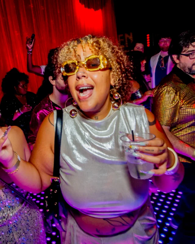 Atlanta Disco Society XVIII. Saturday September 12, 2026 at The Garden Club. Kimber was the DJ. Y'all, that dance floor. The disco skaters. The disco vibes we immaculate. Atlanta is a disco city. Photo: @hellacurious