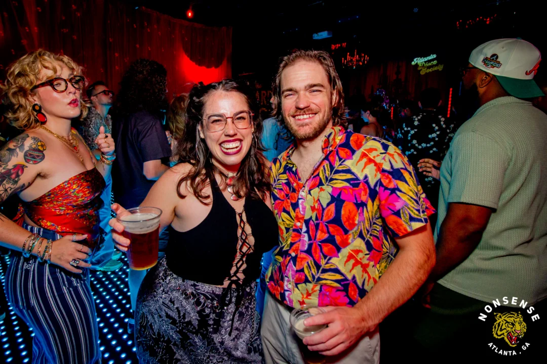 Atlanta Disco Society XVIII. Saturday September 12, 2026 at The Garden Club. Kimber was the DJ. Y'all, that dance floor. The disco skaters. The disco vibes we immaculate. Atlanta is a disco city. Photo: @hellacurious