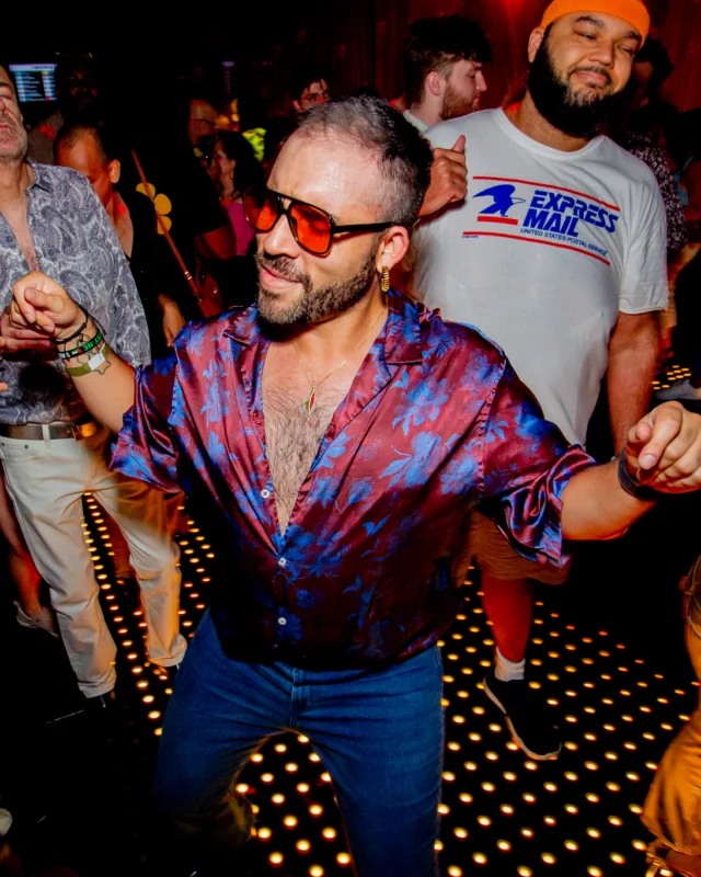 Atlanta Disco Society XVIII. Saturday September 12, 2026 at The Garden Club. Kimber was the DJ. Y'all, that dance floor. The disco skaters. The disco vibes we immaculate. Atlanta is a disco city. Photo: @hellacurious