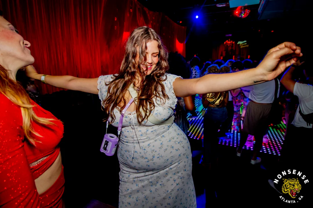 Atlanta Disco Society XVIII. Saturday September 12, 2026 at The Garden Club. Kimber was the DJ. Y'all, that dance floor. The disco skaters. The disco vibes we immaculate. Atlanta is a disco city. Photo: @hellacurious