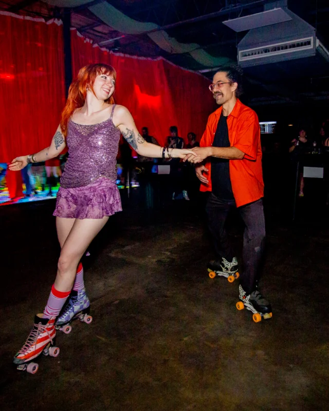 Atlanta Disco Society XVIII. Saturday September 12, 2026 at The Garden Club. Kimber was the DJ. Y'all, that dance floor. The disco skaters. The disco vibes we immaculate. Atlanta is a disco city. Photo: @hellacurious