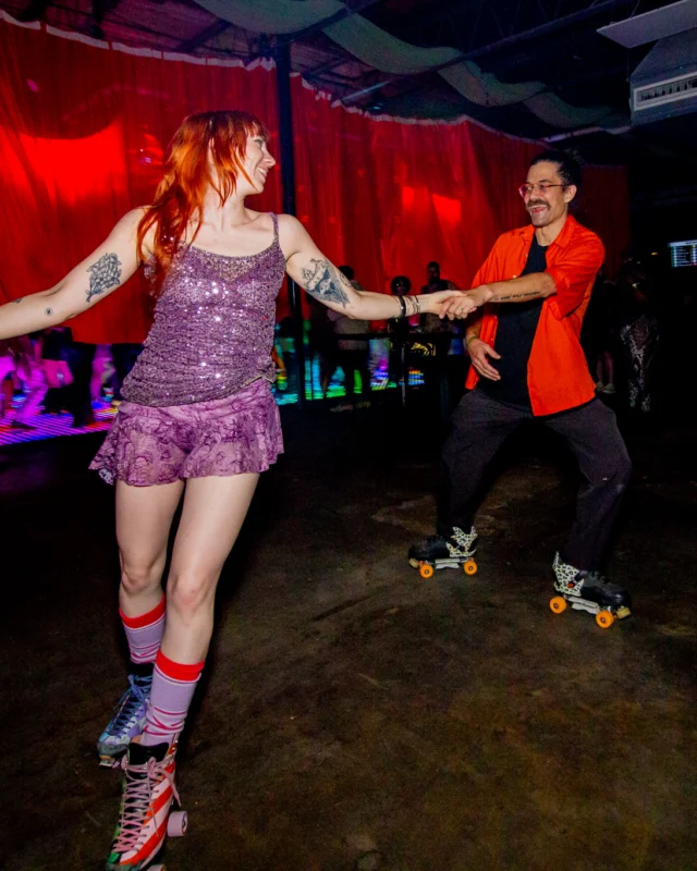 Atlanta Disco Society XVIII. Saturday September 12, 2026 at The Garden Club. Kimber was the DJ. Y'all, that dance floor. The disco skaters. The disco vibes we immaculate. Atlanta is a disco city. Photo: @hellacurious