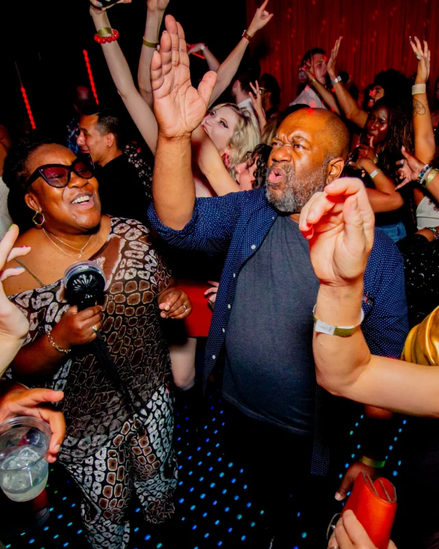 Atlanta Disco Society XVIII. Saturday September 12, 2026 at The Garden Club. Kimber was the DJ. Y'all, that dance floor. The disco skaters. The disco vibes we immaculate. Atlanta is a disco city. Photo: @hellacurious
