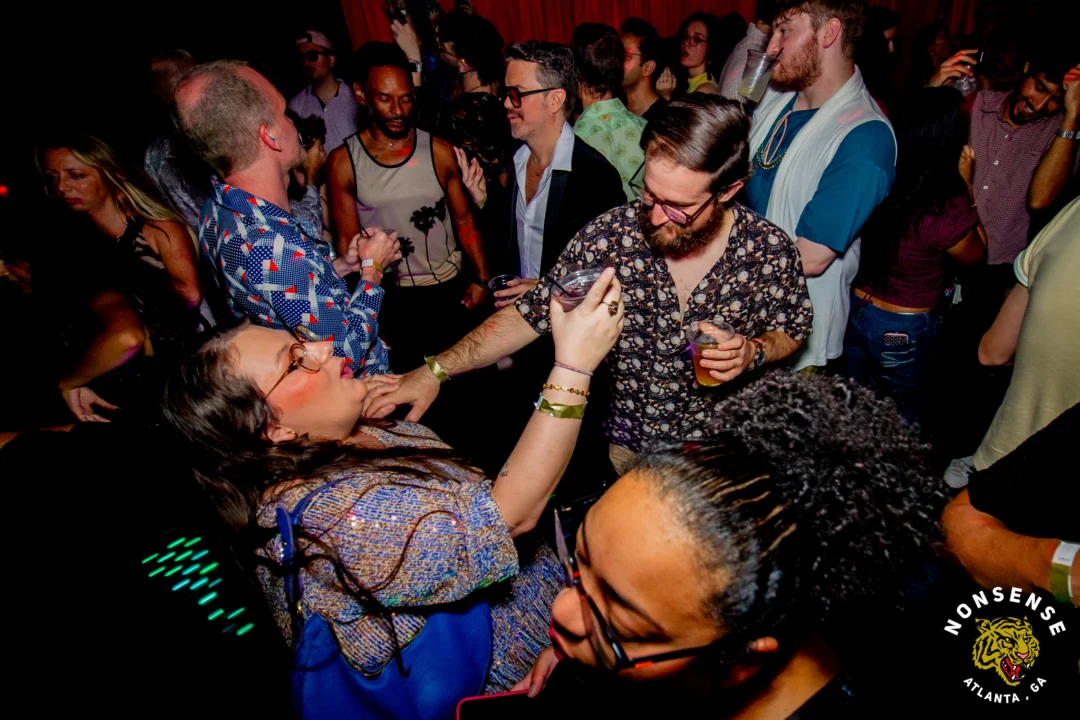 Atlanta Disco Society XVIII. Saturday September 12, 2026 at The Garden Club. Kimber was the DJ. Y'all, that dance floor. The disco skaters. The disco vibes we immaculate. Atlanta is a disco city. Photo: @hellacurious