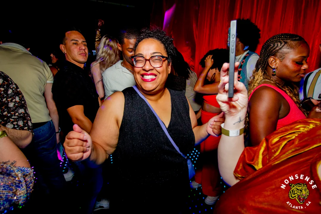 Atlanta Disco Society XVIII. Saturday September 12, 2026 at The Garden Club. Kimber was the DJ. Y'all, that dance floor. The disco skaters. The disco vibes we immaculate. Atlanta is a disco city. Photo: @hellacurious