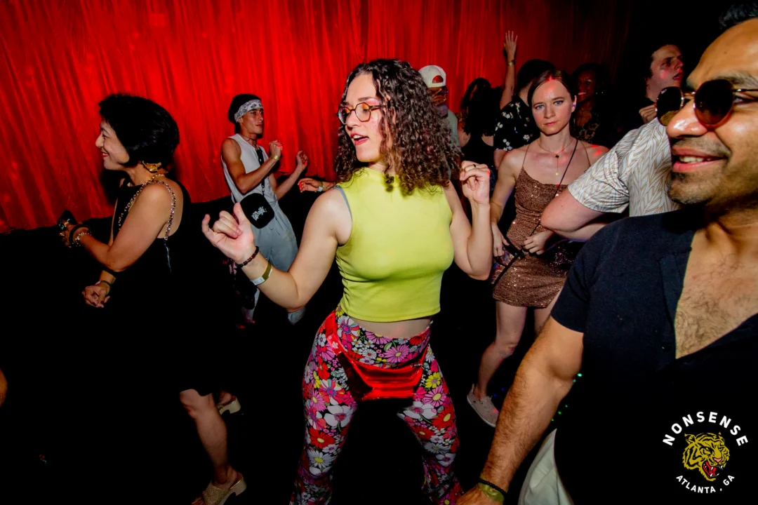 Atlanta Disco Society XVIII. Saturday September 12, 2026 at The Garden Club. Kimber was the DJ. Y'all, that dance floor. The disco skaters. The disco vibes we immaculate. Atlanta is a disco city. Photo: @hellacurious