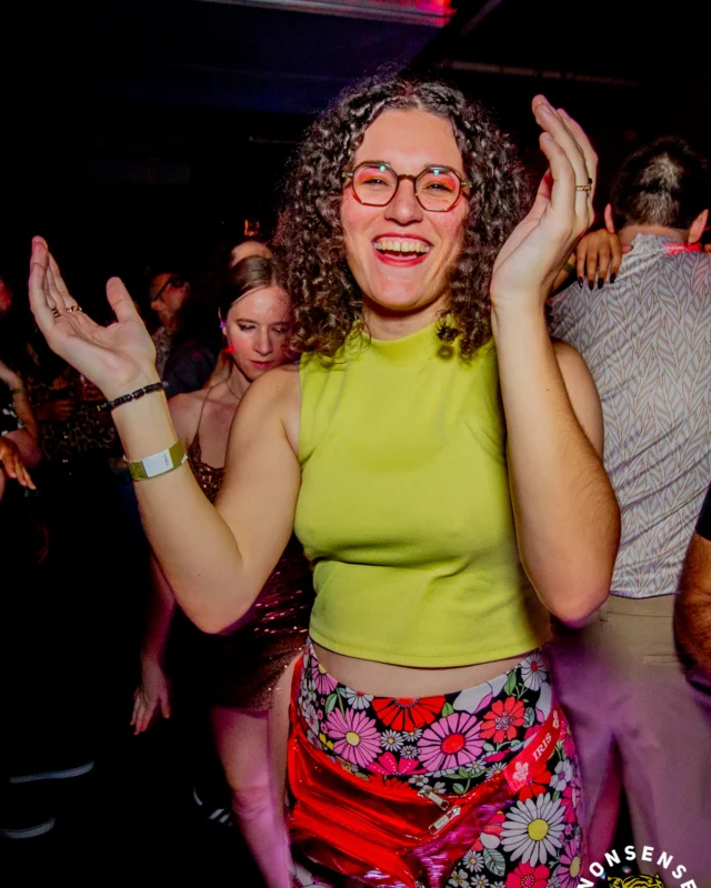 Atlanta Disco Society XVIII. Saturday September 12, 2026 at The Garden Club. Kimber was the DJ. Y'all, that dance floor. The disco skaters. The disco vibes we immaculate. Atlanta is a disco city. Photo: @hellacurious