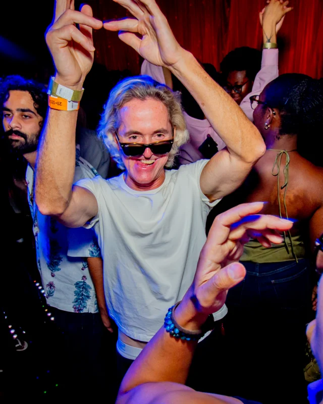 Atlanta Disco Society XVIII. Saturday September 12, 2026 at The Garden Club. Kimber was the DJ. Y'all, that dance floor. The disco skaters. The disco vibes we immaculate. Atlanta is a disco city. Photo: @hellacurious