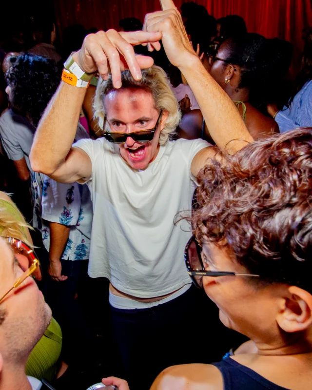 Atlanta Disco Society XVIII. Saturday September 12, 2026 at The Garden Club. Kimber was the DJ. Y'all, that dance floor. The disco skaters. The disco vibes we immaculate. Atlanta is a disco city. Photo: @hellacurious