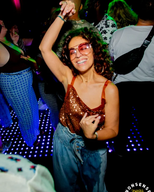 Atlanta Disco Society XVIII. Saturday September 12, 2026 at The Garden Club. Kimber was the DJ. Y'all, that dance floor. The disco skaters. The disco vibes we immaculate. Atlanta is a disco city. Photo: @hellacurious