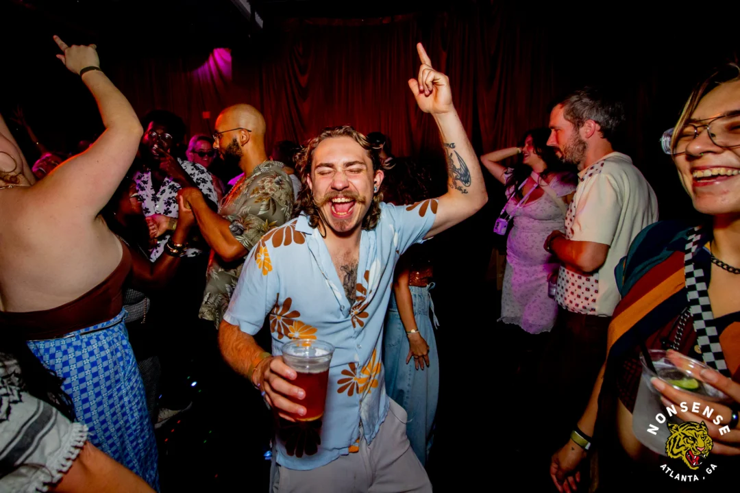 Atlanta Disco Society XVIII. Saturday September 12, 2026 at The Garden Club. Kimber was the DJ. Y'all, that dance floor. The disco skaters. The disco vibes we immaculate. Atlanta is a disco city. Photo: @hellacurious