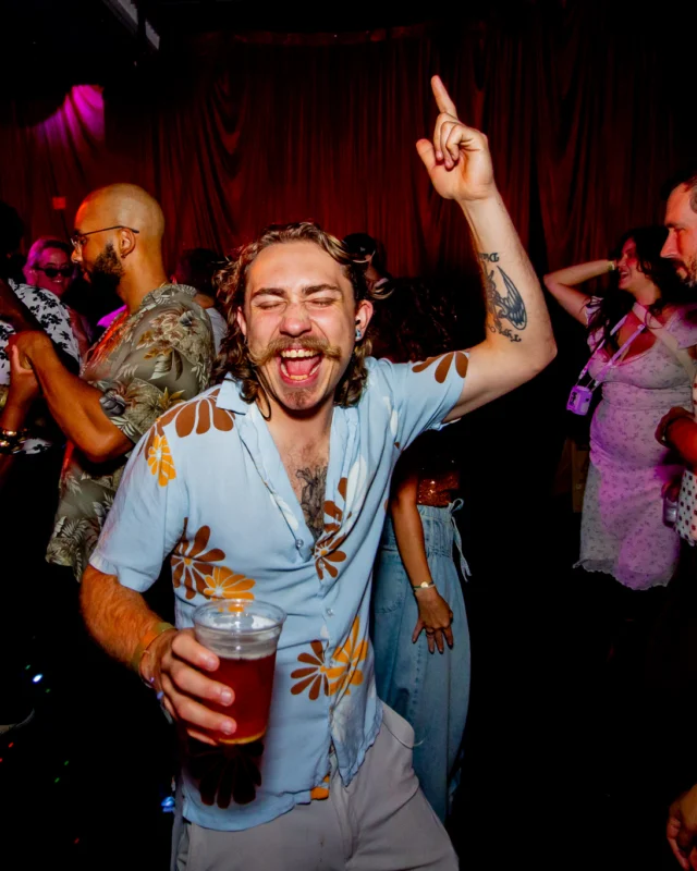Atlanta Disco Society XVIII. Saturday September 12, 2026 at The Garden Club. Kimber was the DJ. Y'all, that dance floor. The disco skaters. The disco vibes we immaculate. Atlanta is a disco city. Photo: @hellacurious